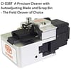 ci-03bt precision fibre cleaver with autorotating blade produces 75,000 cleaves and no manual adjustment is necessary